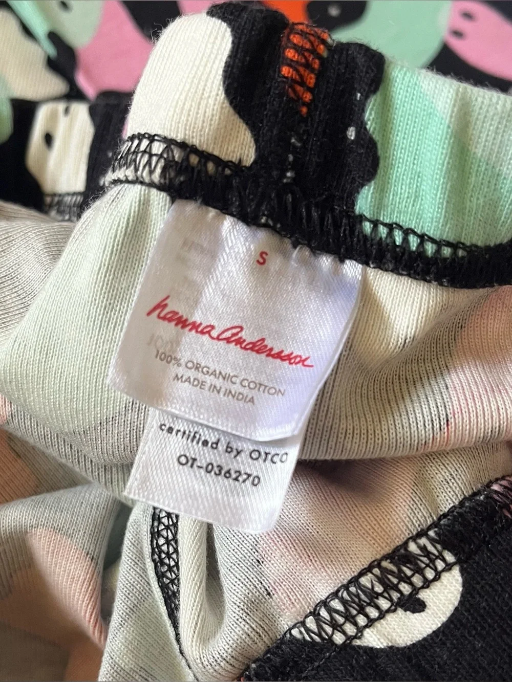 Hanna Andersson “Friendly Ghosties” Halloween organic cotton pajama pants